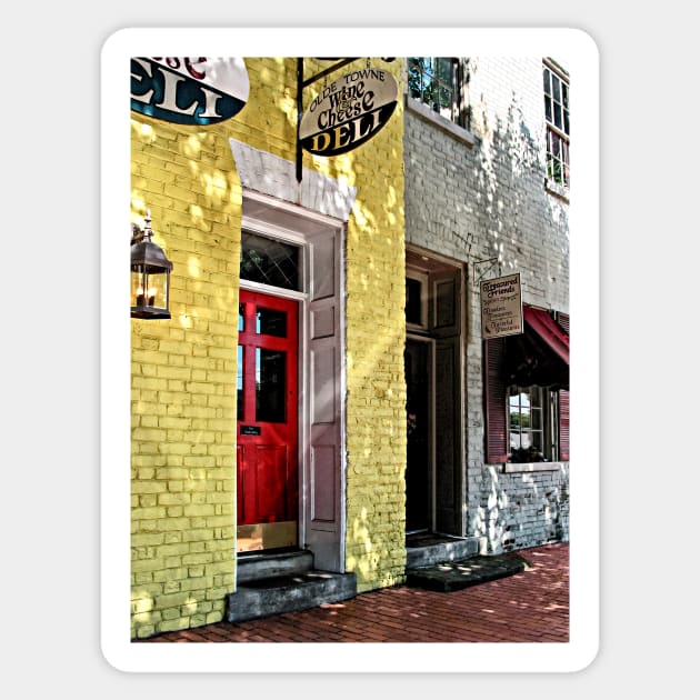 Fredericksburg VA - Deli and Gift Shop Sticker by SusanSavad